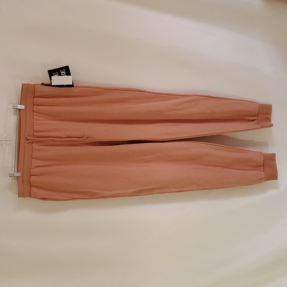 Jolie Noire Pants - Jolie Noire Jogging Pants  Peach Lowest price